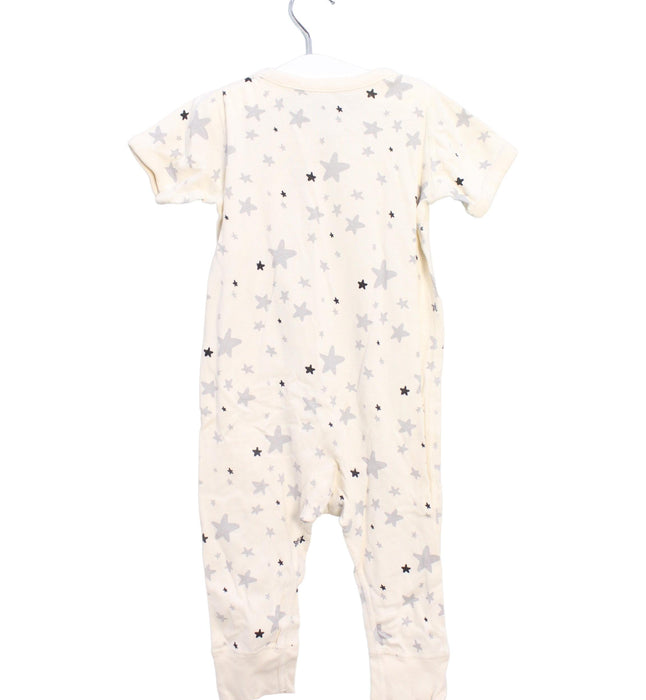 A Ivory Short Sleeve Jumpsuits from Hanna Andersson in size 18-24M for boy. (Back View)