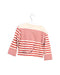 A Red Long Sleeve Tops from Burberry in size 6-12M for girl. (Back View)