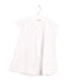 A White Short Sleeve Dresses from Petit Bateau in size 12-18M for girl. (Front View)