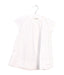 A White Short Sleeve Dresses from Petit Bateau in size 12-18M for girl. (Front View)