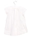 A White Short Sleeve Dresses from Petit Bateau in size 12-18M for girl. (Back View)