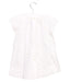 A White Short Sleeve Dresses from Petit Bateau in size 12-18M for girl. (Back View)