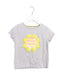 A Grey Short Sleeve T Shirts from Boden in size 3T for girl. (Front View)