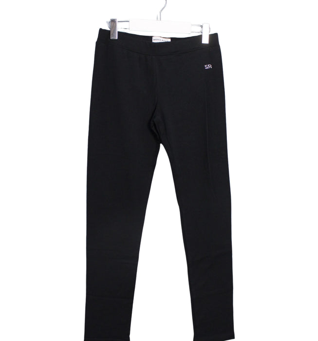 A Black Leggings from Sonia Rykiel in size 12Y for girl. (Front View)
