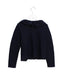 A Navy Cardigans from Jacadi in size 6T for girl. (Back View)