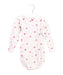 A White Long Sleeve Bodysuits from Petit Bateau in size 18-24M for girl. (Front View)