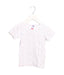 A White Short Sleeve T Shirts from Petit Bateau in size 5T for girl. (Front View)