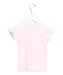 A Pink Short Sleeve T Shirts from Petit Bateau in size 2T for girl. (Back View)