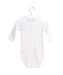 A White Long Sleeve Bodysuits from Bonpoint in size 3-6M for girl. (Back View)