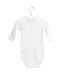 A White Long Sleeve Bodysuits from Bonpoint in size 3-6M for girl. (Back View)