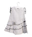 A Grey Sleeveless Dresses from Mayoral in size 12-18M for girl. (Back View)