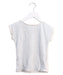 A White Short Sleeve Tops from Jacadi in size 4T for girl. (Front View)