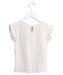 A White Short Sleeve Tops from Jacadi in size 4T for girl. (Back View)