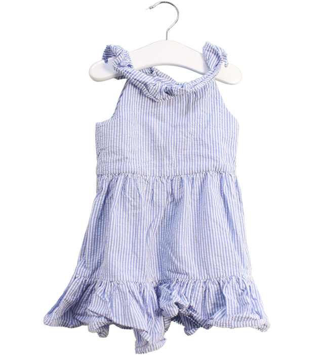 A Blue Dress Sets from Ralph Lauren in size 6-12M for girl. (Front View)