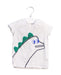 A Grey Short Sleeve T Shirts from Seed in size 0-3M for boy. (Front View)