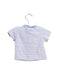 A White Short Sleeve T Shirts from Boden in size 0-3M for boy. (Back View)