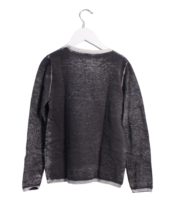 A Grey Sweatshirts from Bonpoint in size 8Y for boy. (Back View)