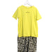 A Yellow Shorts from Boss in size 10Y for boy. (Front View)