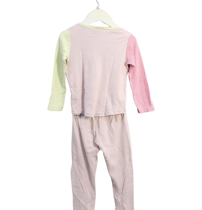 A Multicolour Pyjama Sets from Petit Bateau in size 3T for girl. (Back View)