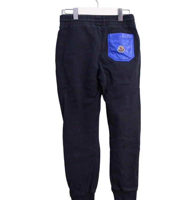 A Navy Sweatpants from Moncler in size 8Y for boy. (Back View)