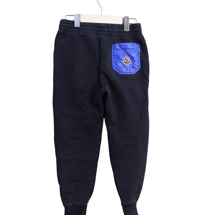 A Navy Sweatpants from Moncler in size 6T for boy. (Back View)