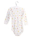 A White Long Sleeve Bodysuits from Petit Bateau in size 12-18M for neutral. (Back View)