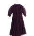 A Purple Short Sleeve Dresses from Velveteen in size 3T for girl. (Back View)
