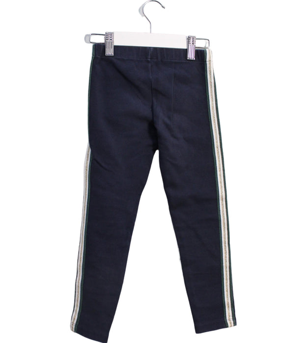 A Navy Jeans from Petit Bateau in size 6T for girl. (Back View)