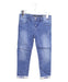 A Blue Jeans from Guess in size 4T for girl. (Front View)
