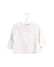A White Long Sleeve Tops from Petit Bateau in size 12-18M for girl. (Front View)