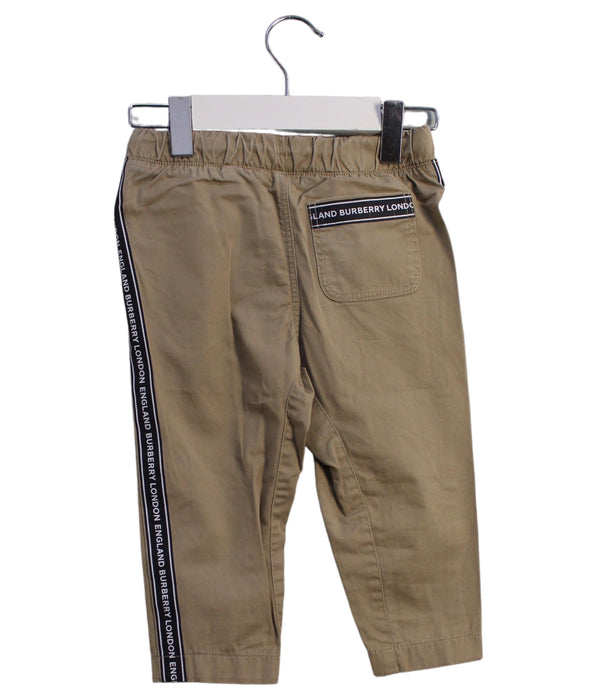 A Beige Casual Pants from Burberry in size 12-18M for boy. (Back View)
