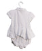 A White Short Sleeve Bodysuits from Ralph Lauren in size 3-6M for girl. (Back View)