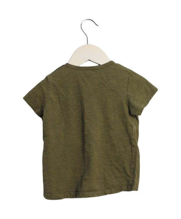 A Green Short Sleeve T Shirts from Rylee + Cru in size 18-24M for girl. (Back View)