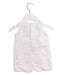 A White Sleeveless Rompers from Jacadi in size 0-3M for boy. (Back View)
