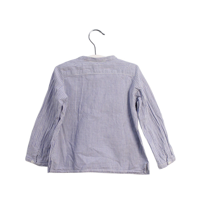 A Blue Long Sleeve Tops from Bonpoint in size 2T for boy. (Back View)