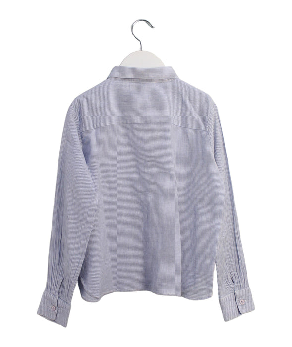 A Blue Shirts from Caramel Baby & Child in size 10Y for boy. (Back View)