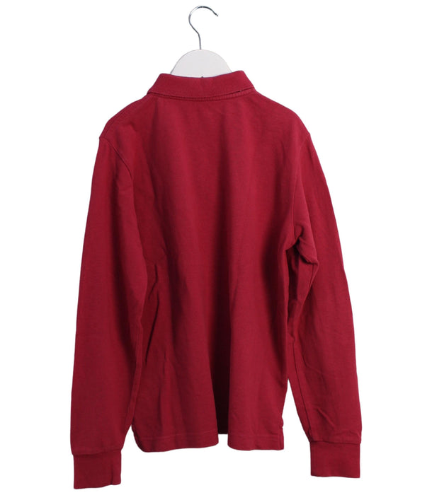 A Pink Long Sleeve Polos from Hackett in size 9Y for boy. (Back View)