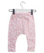 A Pink Leggings from Seed in size 3-6M for girl. (Back View)