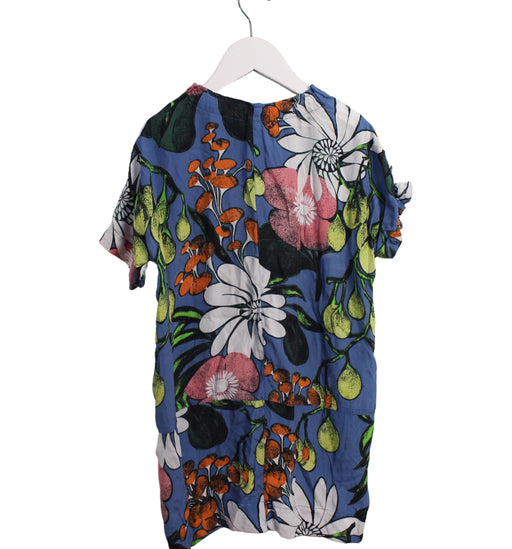 A Blue Short Sleeve Dresses from Marni in size 4T for girl. (Back View)