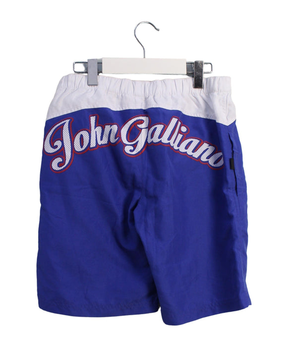 A Blue Swim Shorts from John Galliano in size 8Y for boy. (Back View)