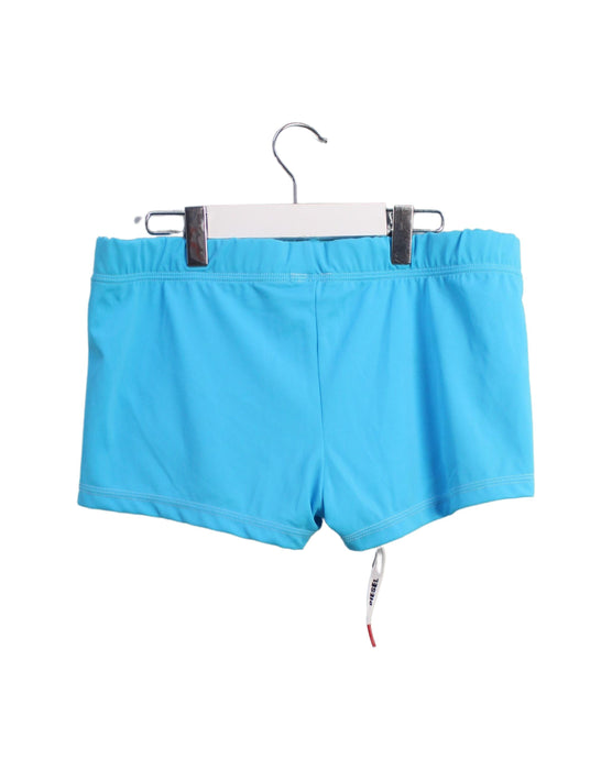 A Blue Swim Shorts from Diesel in size 14Y for boy. (Back View)