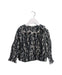 A Green Long Sleeve Tops from Bonton in size 3T for girl. (Front View)
