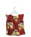 A Burgundy Sleeveless Tops from Bonpoint in size 4T for girl. (Back View)