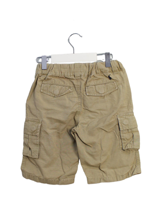A Beige Shorts from Polo Ralph Lauren in size 7Y for boy. (Back View)