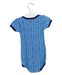 A Blue Short Sleeve Bodysuits from Petit Bateau in size 6-12M for boy. (Back View)