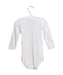 A White Long Sleeve Bodysuits from Petit Bateau in size 6-12M for boy. (Back View)