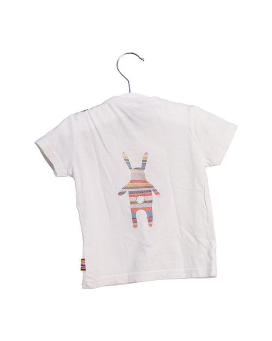 A Ivory Short Sleeve T Shirts from Paul Smith in size 6-12M for boy. (Back View)