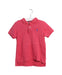 A Pink Short Sleeve Polos from Polo Ralph Lauren in size 12-18M for boy. (Front View)