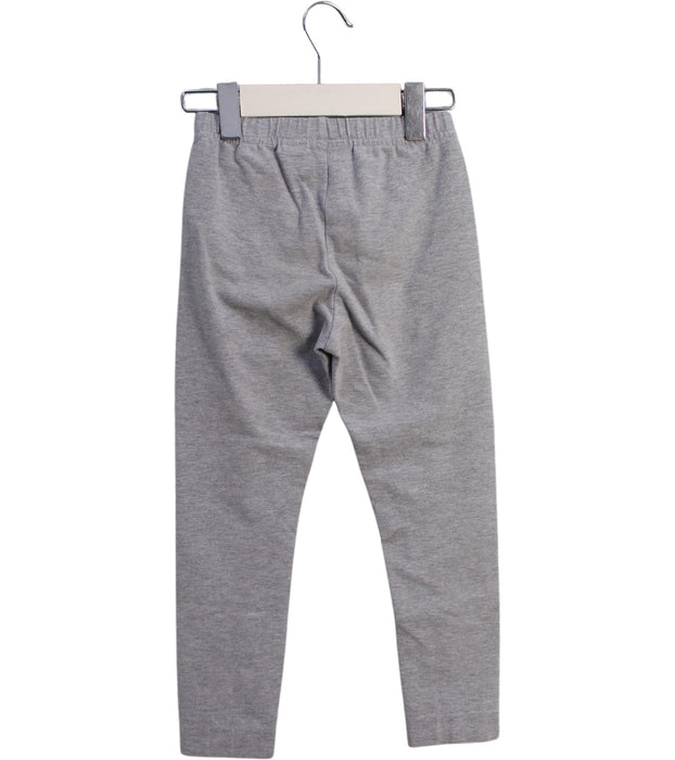 A Grey Leggings from Hanna Andersson in size 4T for girl. (Back View)