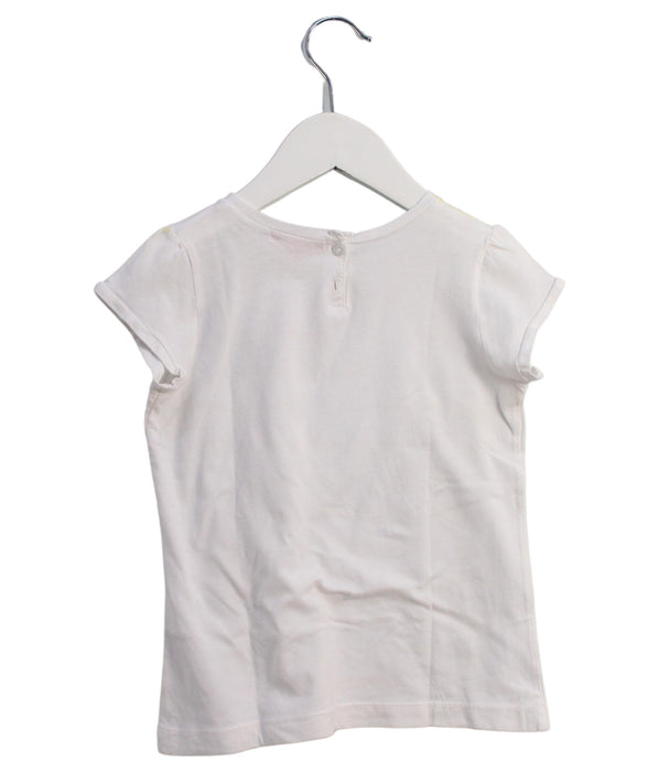 A Yellow Short Sleeve T Shirts from Bonpoint in size 3T for girl. (Back View)